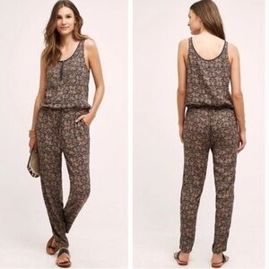 NWT - ANTHROPOLOGIE Choine Beaded Jumpsuit by Tiny